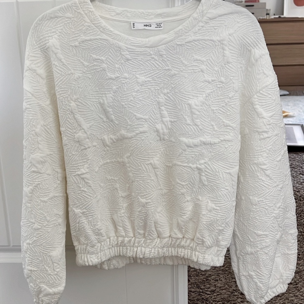 Mango cinched sweater